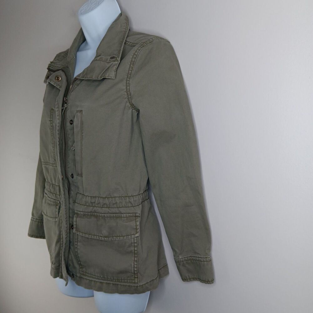 Madewell Passage Jacket Women's Size XXS Utility Cargo Gorpecore Zip Snap Up
